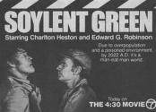 SOYLENT GREEN TV GUIDE AD