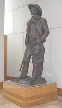 WILL PENNY STATUE HONORING CHUCKS ROLE AT COWBOY HALL OF FAME