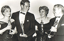 CHUCK WITH HIS 'OSCAR' & OTHER WINNERS-1960