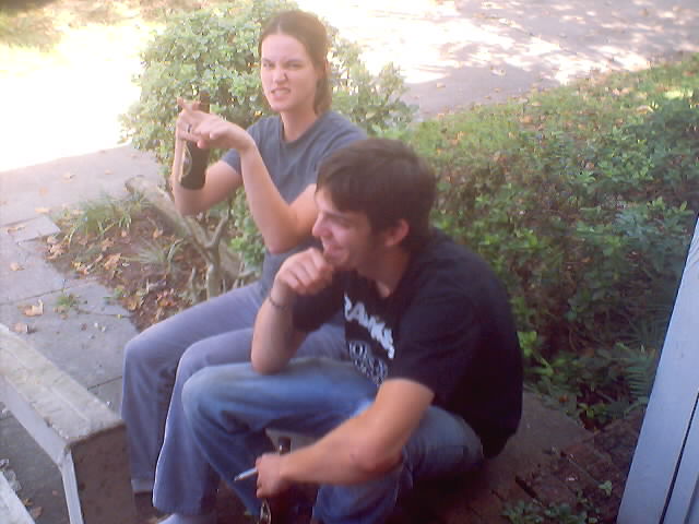 ... and Ann and Jared on the other side. Now let's REALLY let the party begin!
