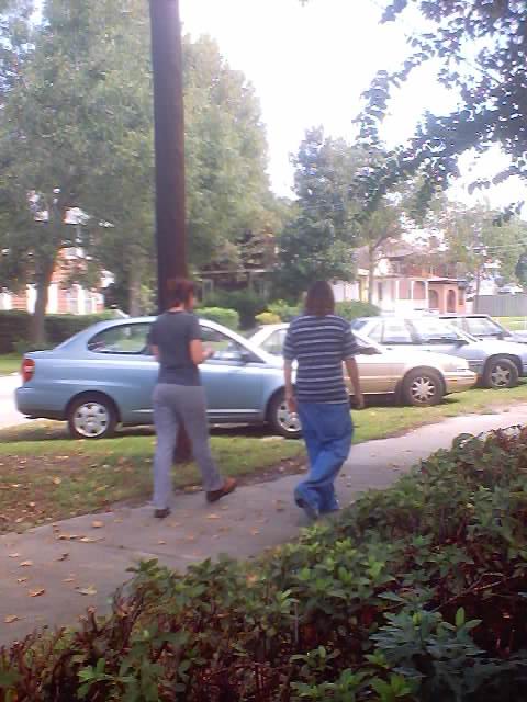 This is the babes [Ann and Jenna] going to get more beer...