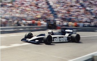 The last race - Elio in the Brabham BT55, Monaco 1986
