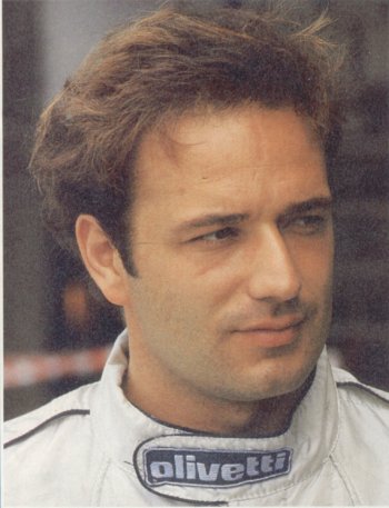 Elio snapped at San Marino, 1986 