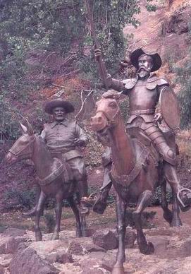 Don Quixjote Statue