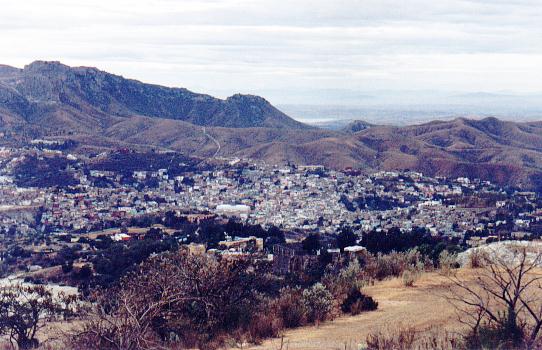 View of Guanajuato from Valenciana