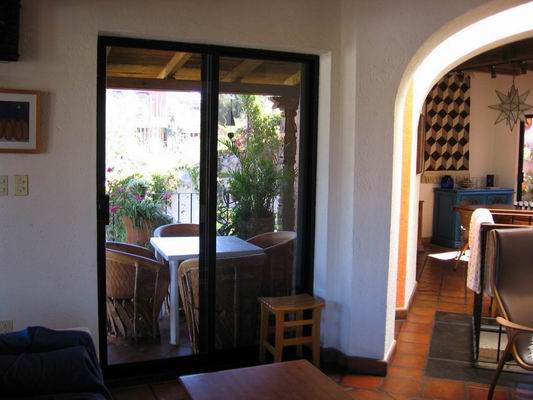 Living Room Looking Toward Terraza and Dining Room