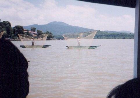 Lake Pazcuaro fishermen
