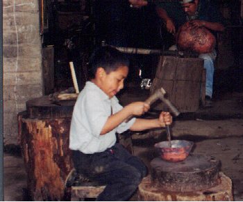 Coppersmith Apprentice