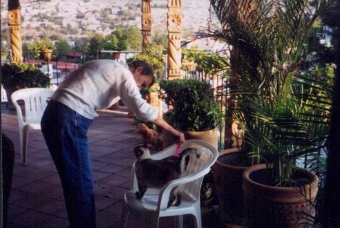 Carole with Briget