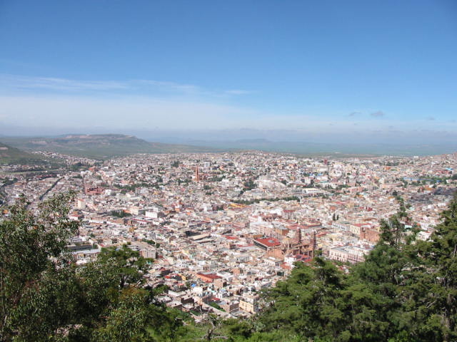 Zacatecas from La Buffa