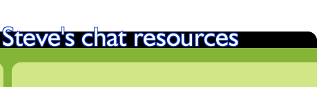 Steve's Chat Resources