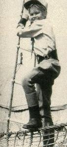 MICKY DURING 'CIRCUS BOY' TV SHOW