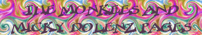 THE MONKEES & MICKY DOLENZ PAGES BANNER