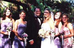 MICKY & DONNA'S WEDDING-2002 WITH HIS CHILDREN