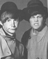 PETER & MICKY MAKING FUNNY FACES