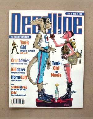 "Tank Girl Goes To Hollywood" article.