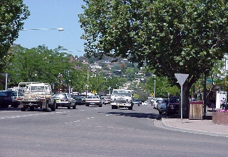 Tumut's main street