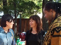 Imju, Maggie & Randie Chatting