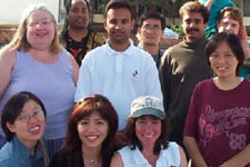 Group at Pool Party