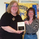 Louise & Randy Holding Platinum Page Award