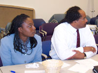 Gladys (Guest) & Randie at Meeting