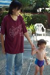 Sarah & son Andrew