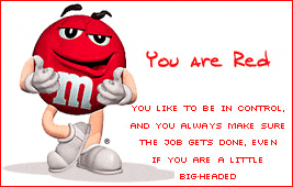 Take the M&M's Test @ Rasberry Rain