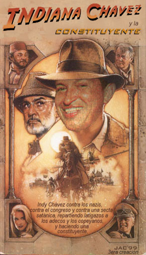 YO SOY TAN BUEN PRESIDENTE, QUE INDIANA JONES ME CONTRATO PARA AYUDARLO A RESOLVER LA CRISIS ECONOMICA! JAJAJAJA
