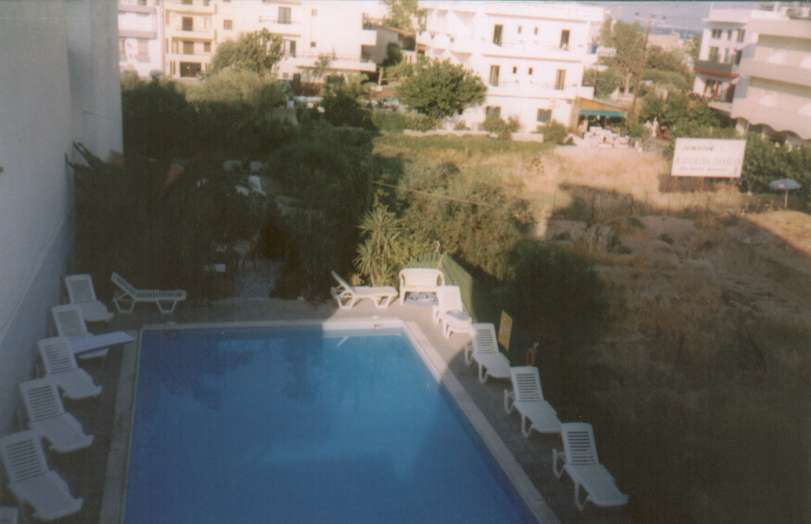 Our pool in our apartments