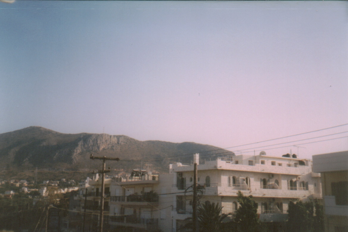 View from our balcony