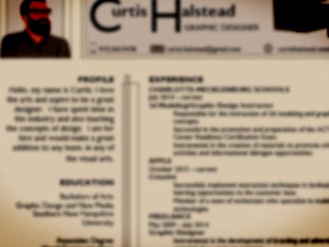 Traditional Resume