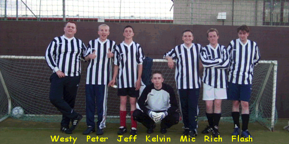 Most of the team end of season 13. We won 16-10 we beat off the woodern spoon this time!
