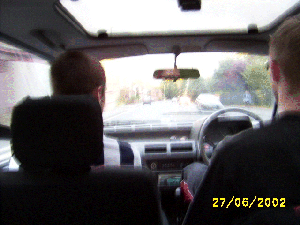 Fathead and keeps in front as we pull out to thrash um!