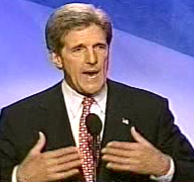 Kerry pulling hands towards chest
