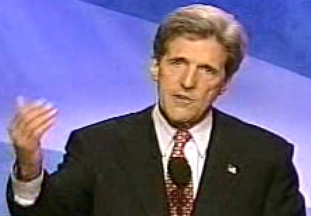 Kerry 'come hither' wave with rt hand