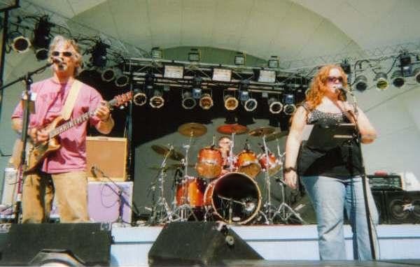 Paul, Kevin (drums), and Melissa