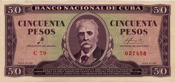 B Firmado Che, 50 P, 1961, km 98
