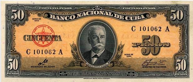 B Firmado Che, 50 P, 1960, km 81c