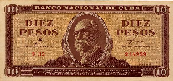 B Firmado Che, 10 P, 1961, km 96