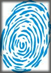 Blue Fingerprint