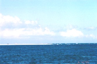 This is the very end of Hatteras Island.
