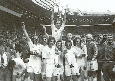 Bishop's Stortford 1974 with John Still holding the plinth (left)