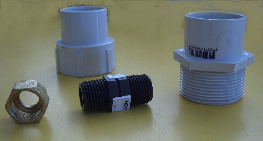 The plumbing bits