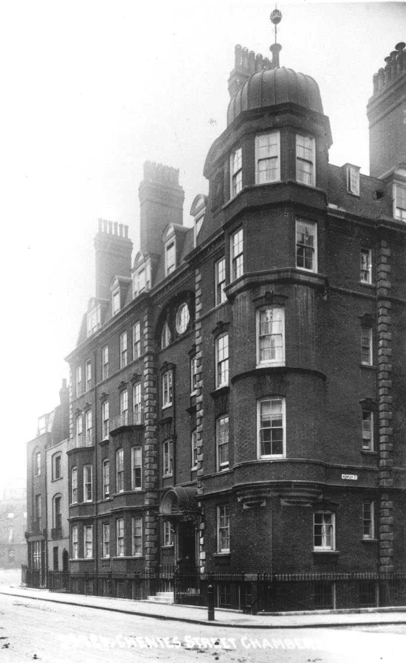 Chenies Street Chambers circa 1912