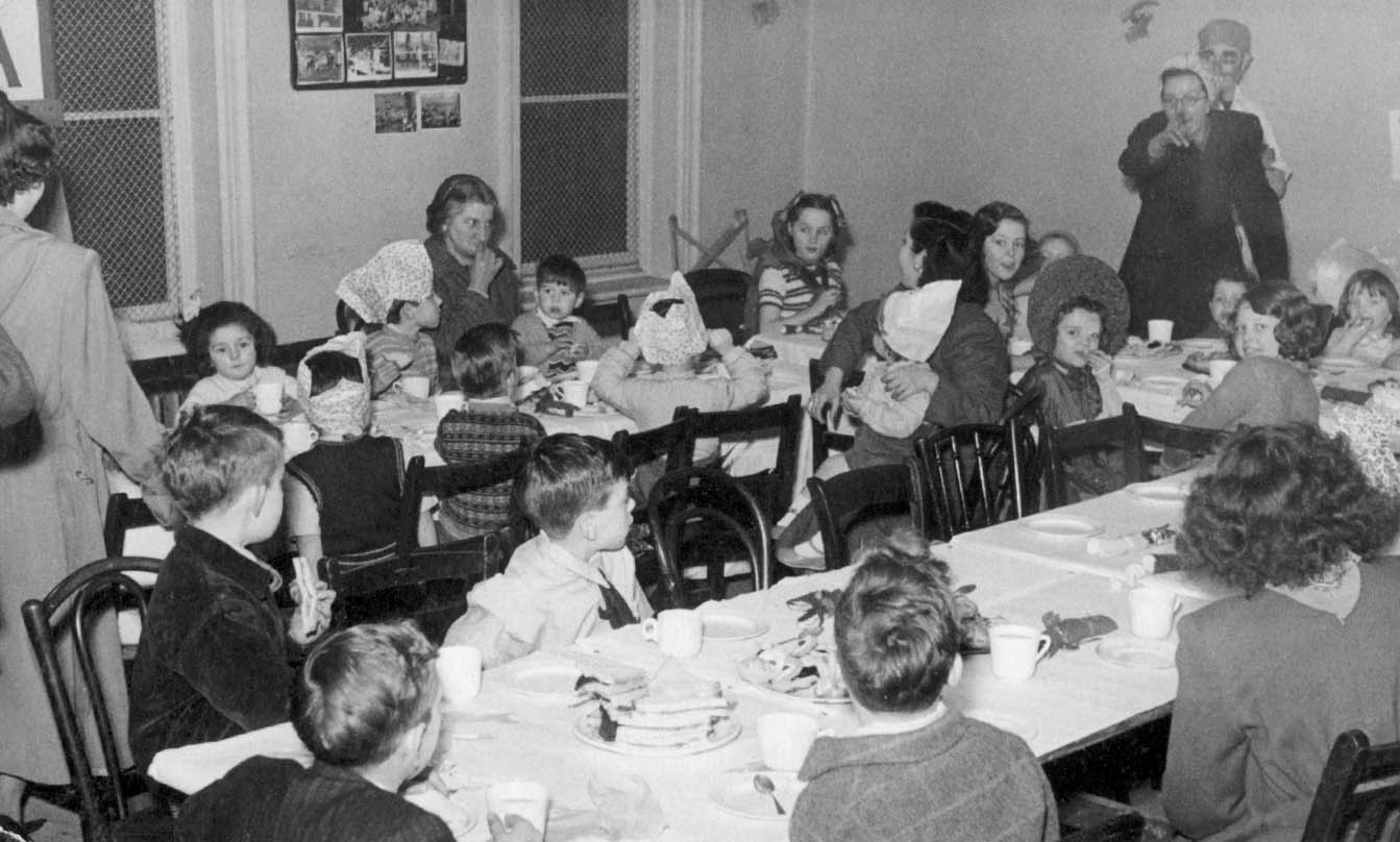 Chenies Street Chambers Children circa 1950