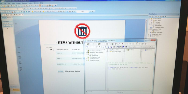 Using Crystal Reports to make better reports for projects