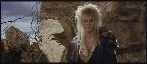 A nice smile from the Goblin King.