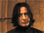 Snape looking annoyed. Nothing new here.. move along.