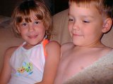 Kids Watching A Movie