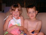 Kids Watching A Movie